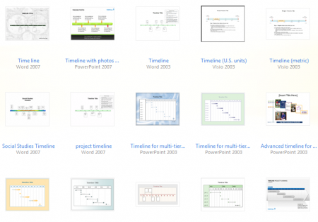 Word Timelines Templates Free