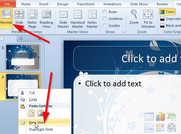 creating a powerpoint template 2010