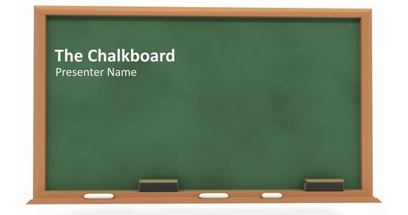 How To Create A Simple Powerpoint Blackboard Presentation Powerpoint Presentation Blackboard Powerpoint Template