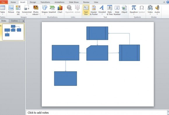 Best Way to Make a Flow Chart in PowerPoint 2010 | PowerPoint Presentation