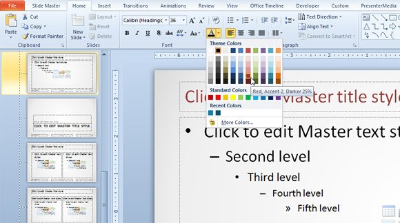 best font colors for powerpoint presentation