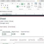 microsoft excel online time sheet